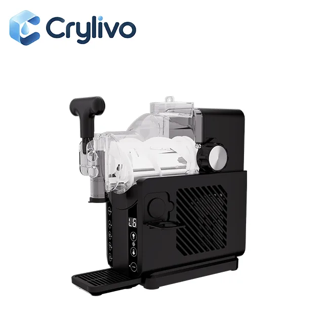 Crylivo 2-in-1 Countertop Ice Cream and Slush Machine