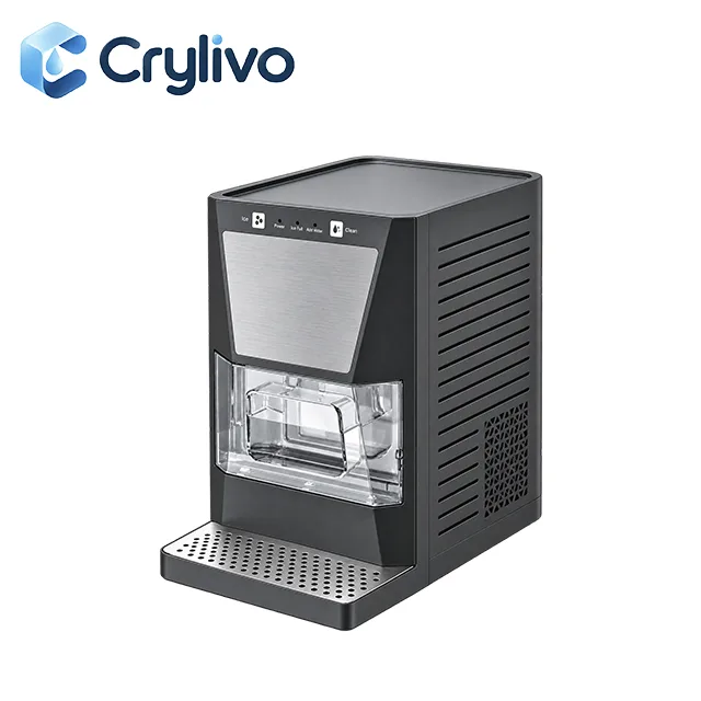 Crylivo Angled Panel Countertop Sphere Ice Maker